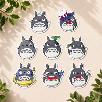 Totoro Sticker – Anime Aufkleber für Laptop & Handy