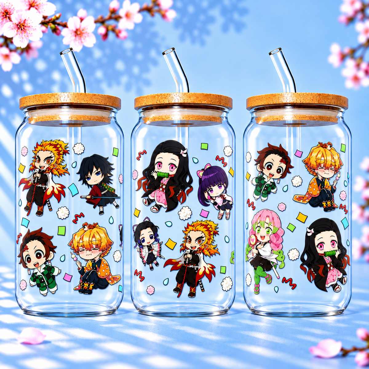 Demon Slayer Trinkglas | Anime Glas