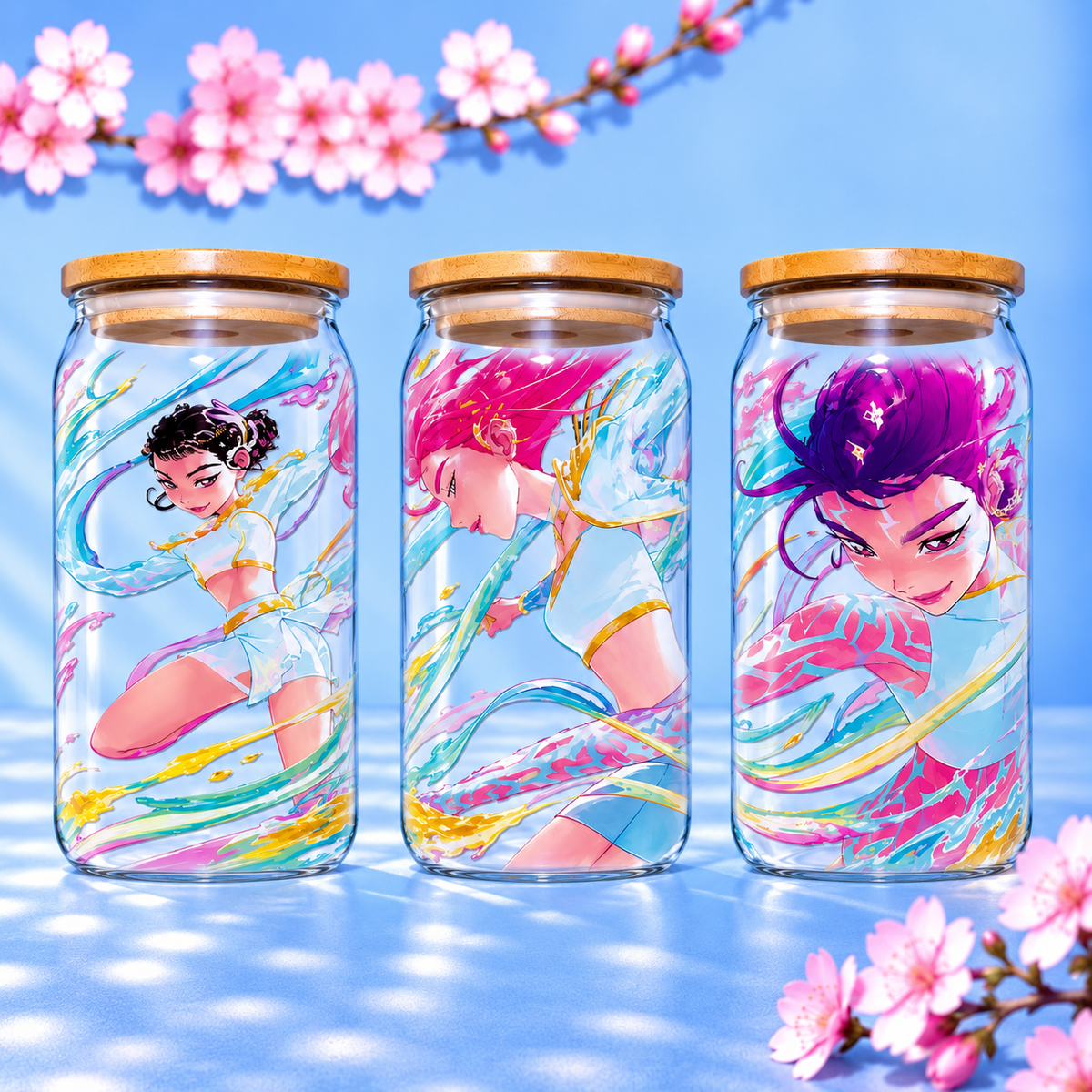 Kpop Demon Hunters Trinkglas | Anime Glas