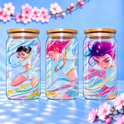 Kpop Demon Hunters Trinkglas | Anime Glas
