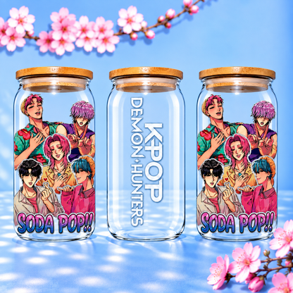 Kpop Demon Hunters Trinkglas | Anime Glas