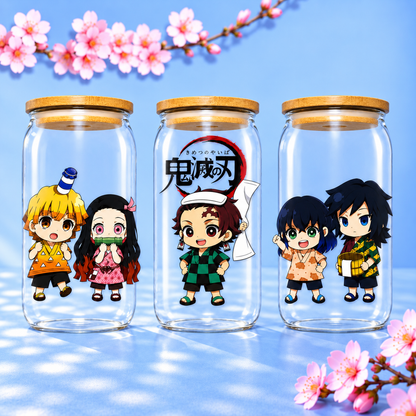 Demon Slayer Trinkglas | Anime Glas