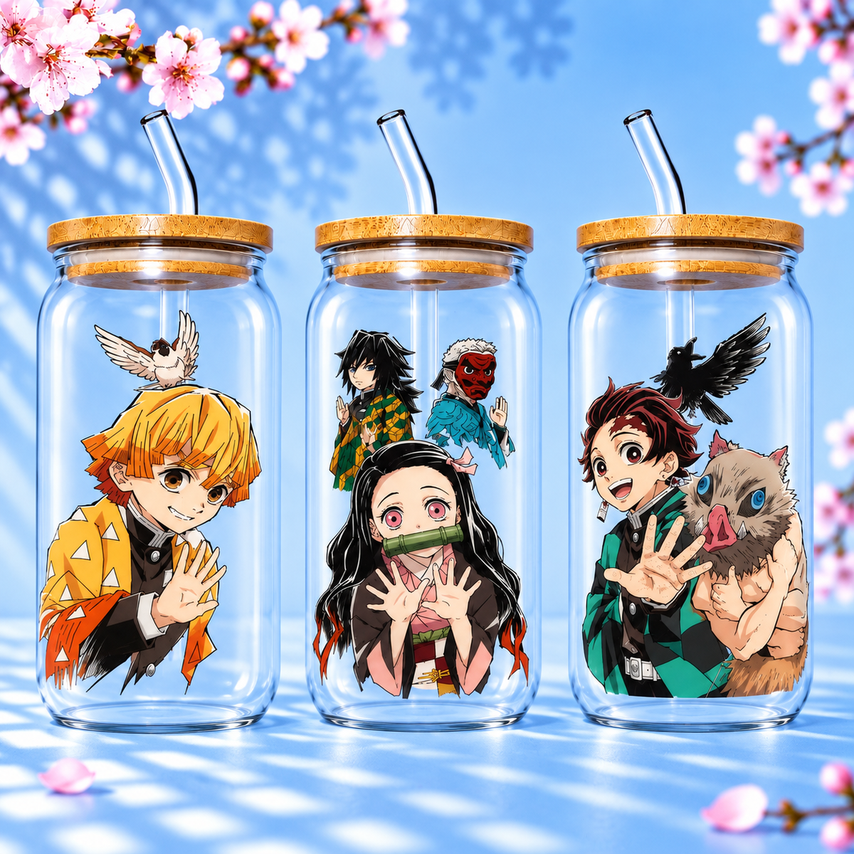 Demon Slayer Trinkglas | Anime Glas