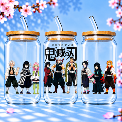Demon Slayer Trinkglas | Anime Glas