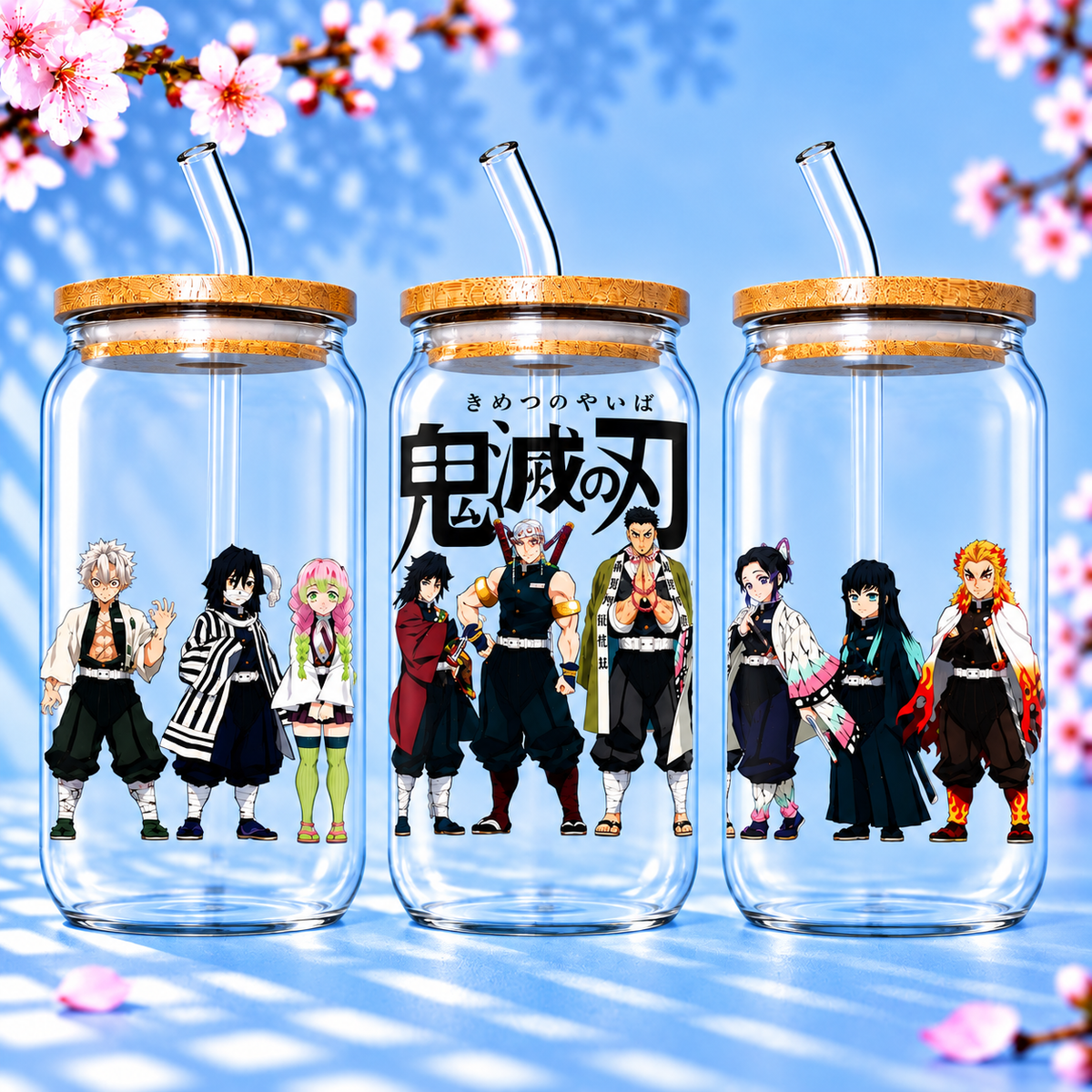Demon Slayer Trinkglas | Anime Glas