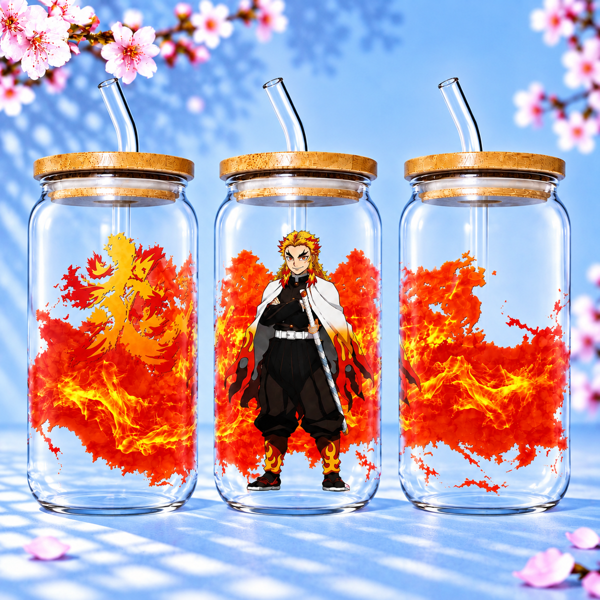 Demon Slayer Trinkglas | Anime Glas