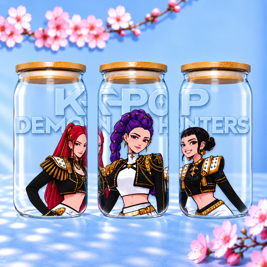 Kpop Demon Hunters Trinkglas | Anime Glas