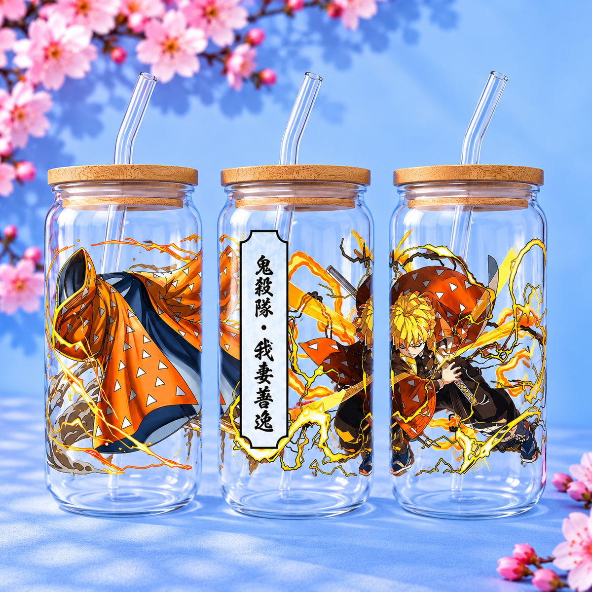 Demon Slayer Trinkglas | Anime Glas