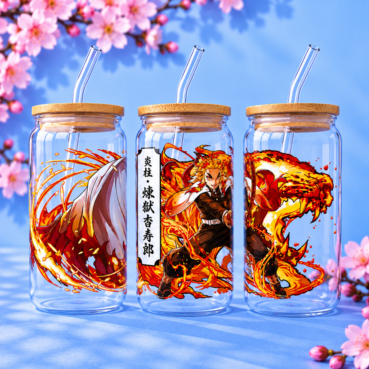 Demon Slayer Trinkglas | Anime Glas