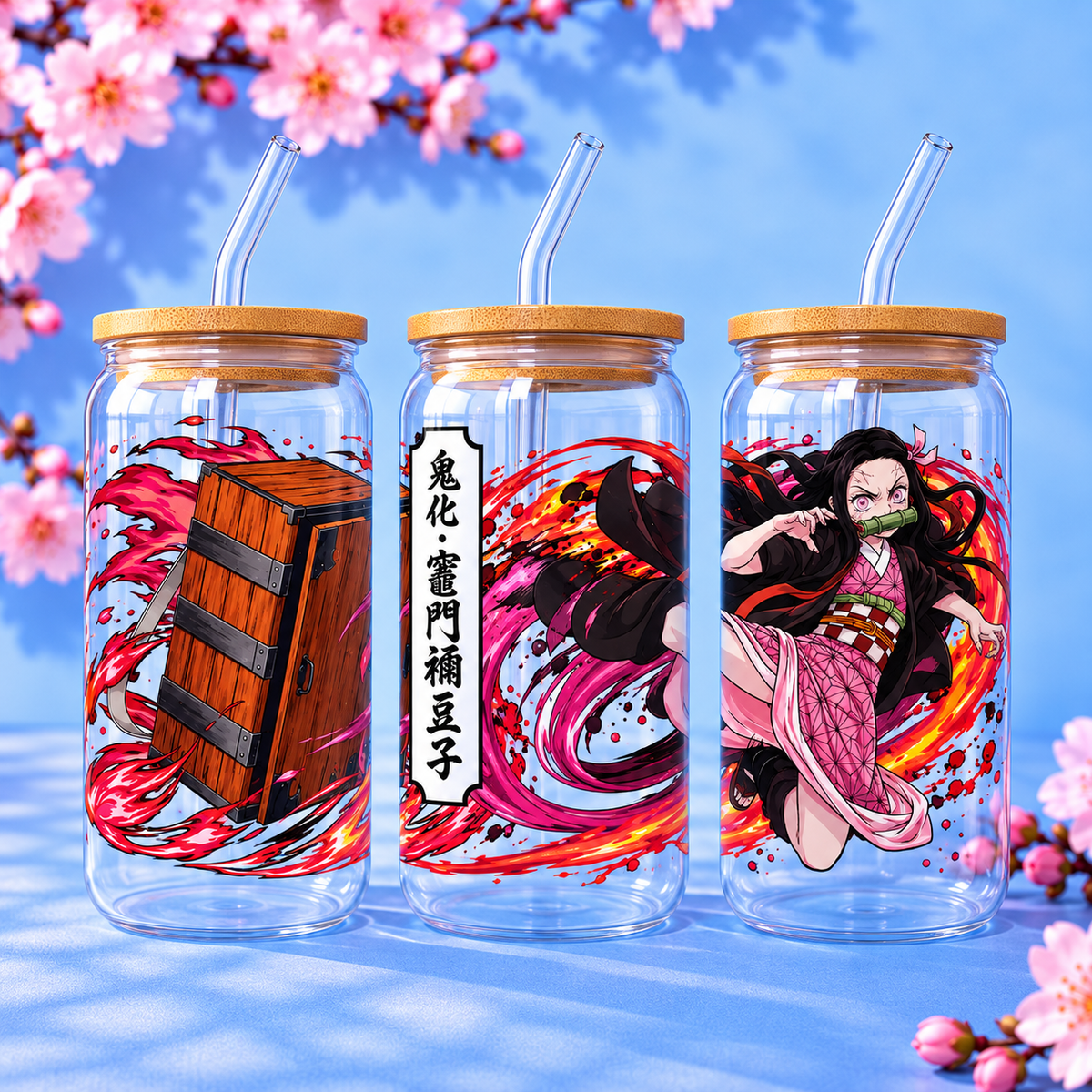 Demon Slayer Trinkglas | Anime Glas