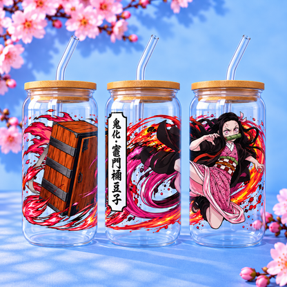 Demon Slayer Trinkglas | Anime Glas