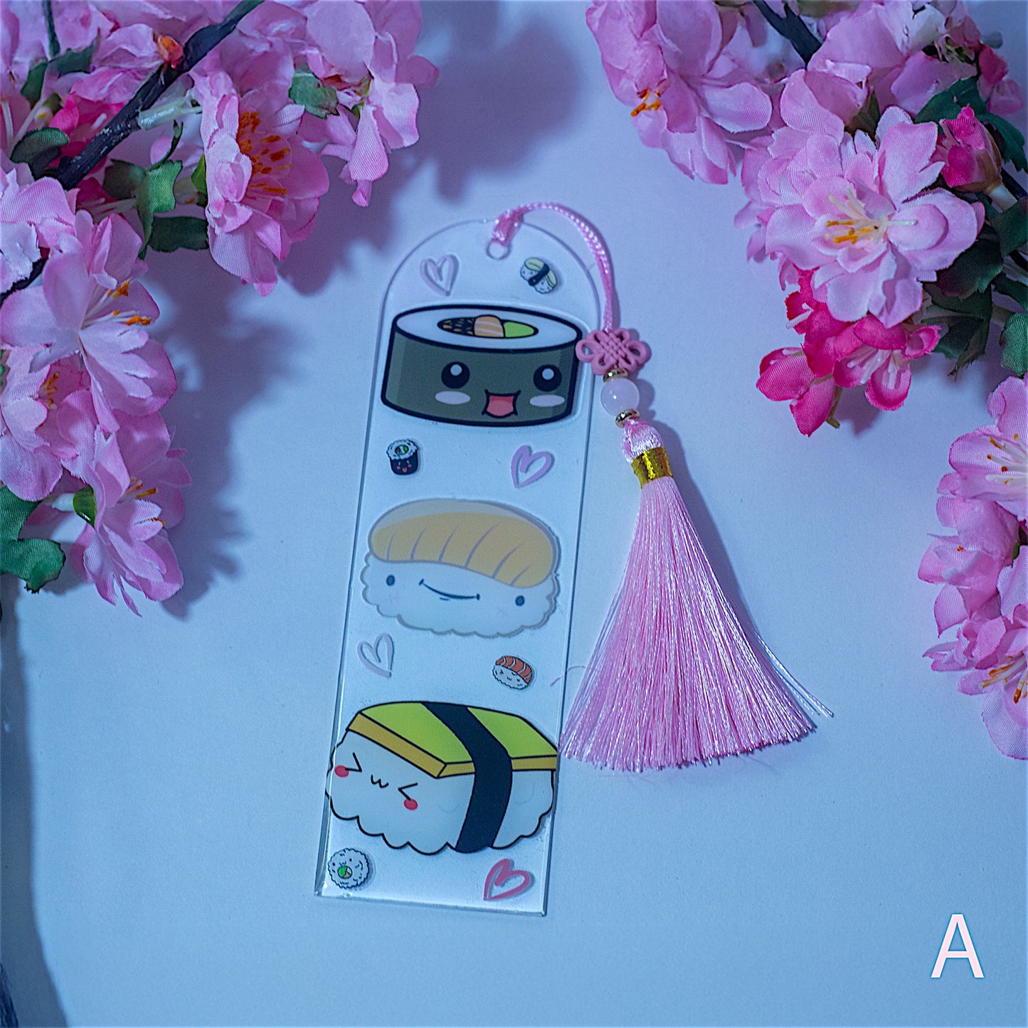 Lesezeichen im Sushi Stil