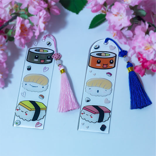 Lesezeichen im Sushi Stil