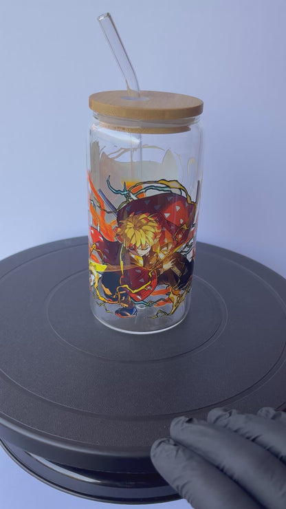 Demon Slayer Trinkglas | Anime Glas
