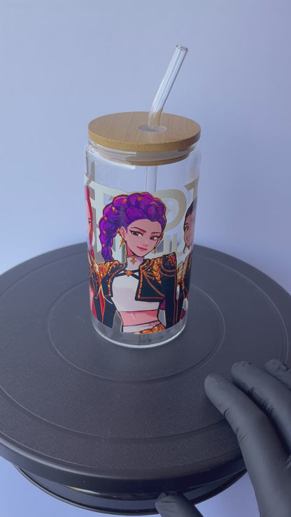 Kpop Demon Hunters Trinkglas | Anime Glas